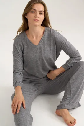 Grey knit Shirt