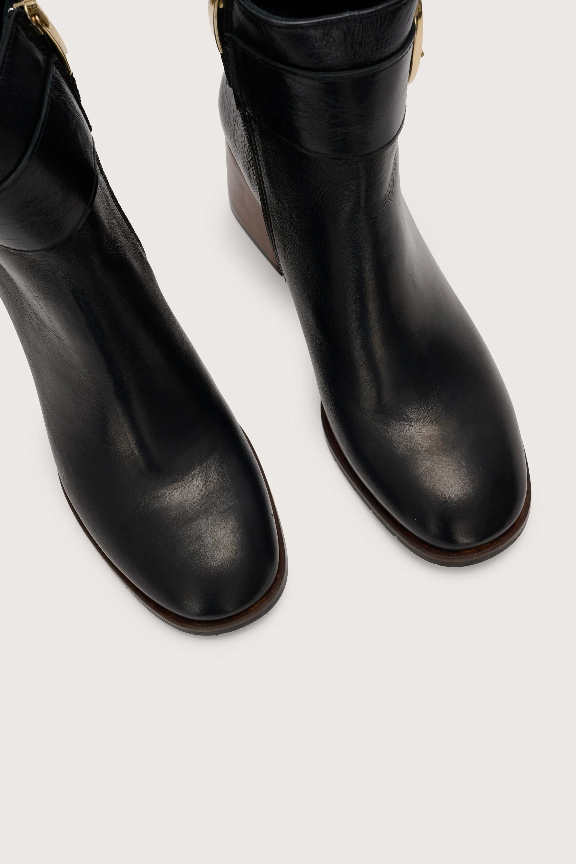 Hendo Buckle Boot Black