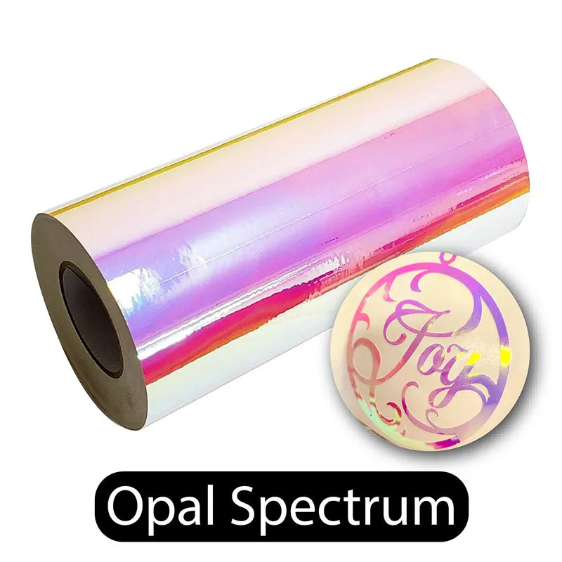 HT-Holographic Opal Adhesive Vinyl 12.8" x 12" Sheet