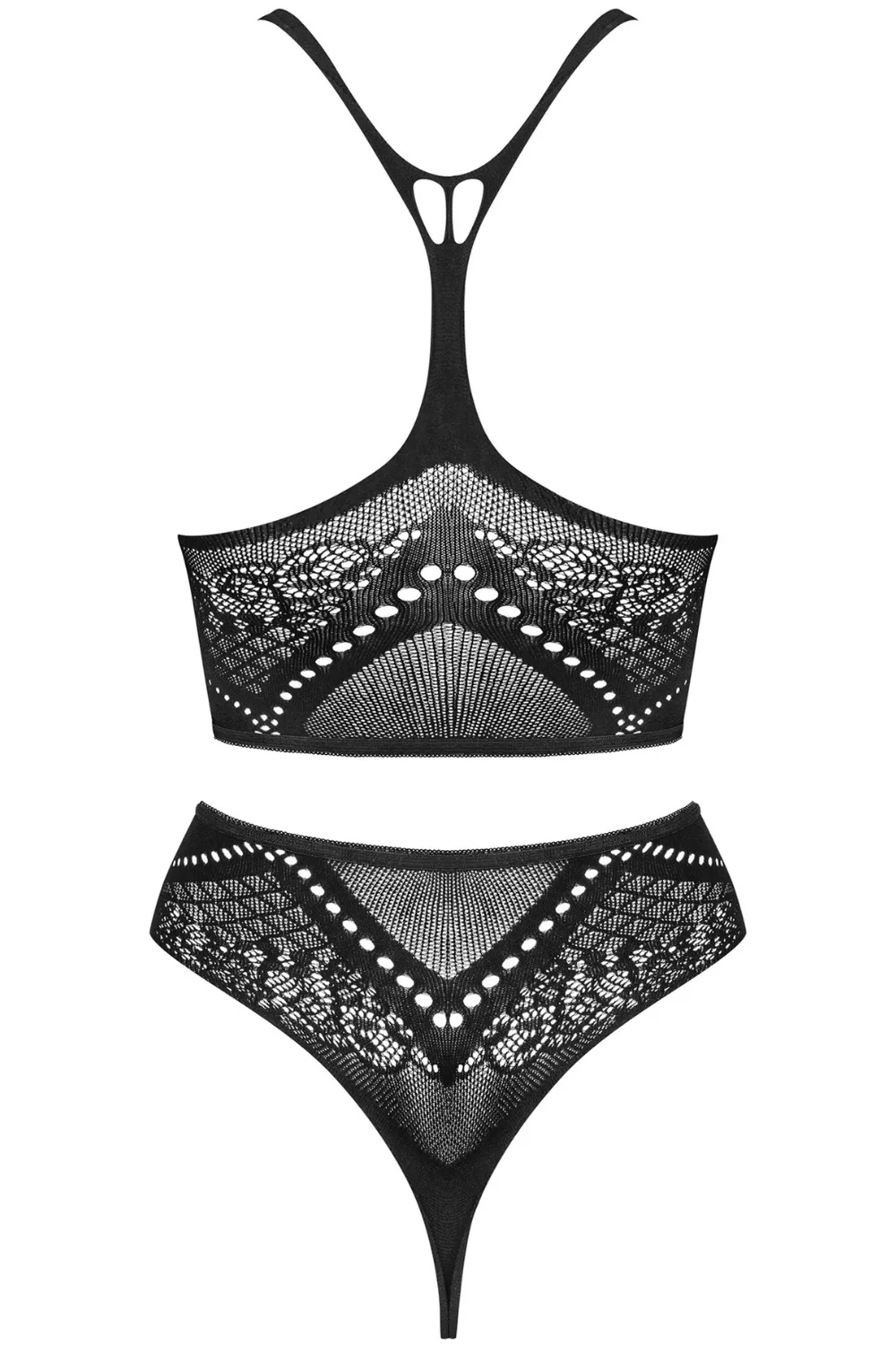 K103 Knit Top & Open Brief