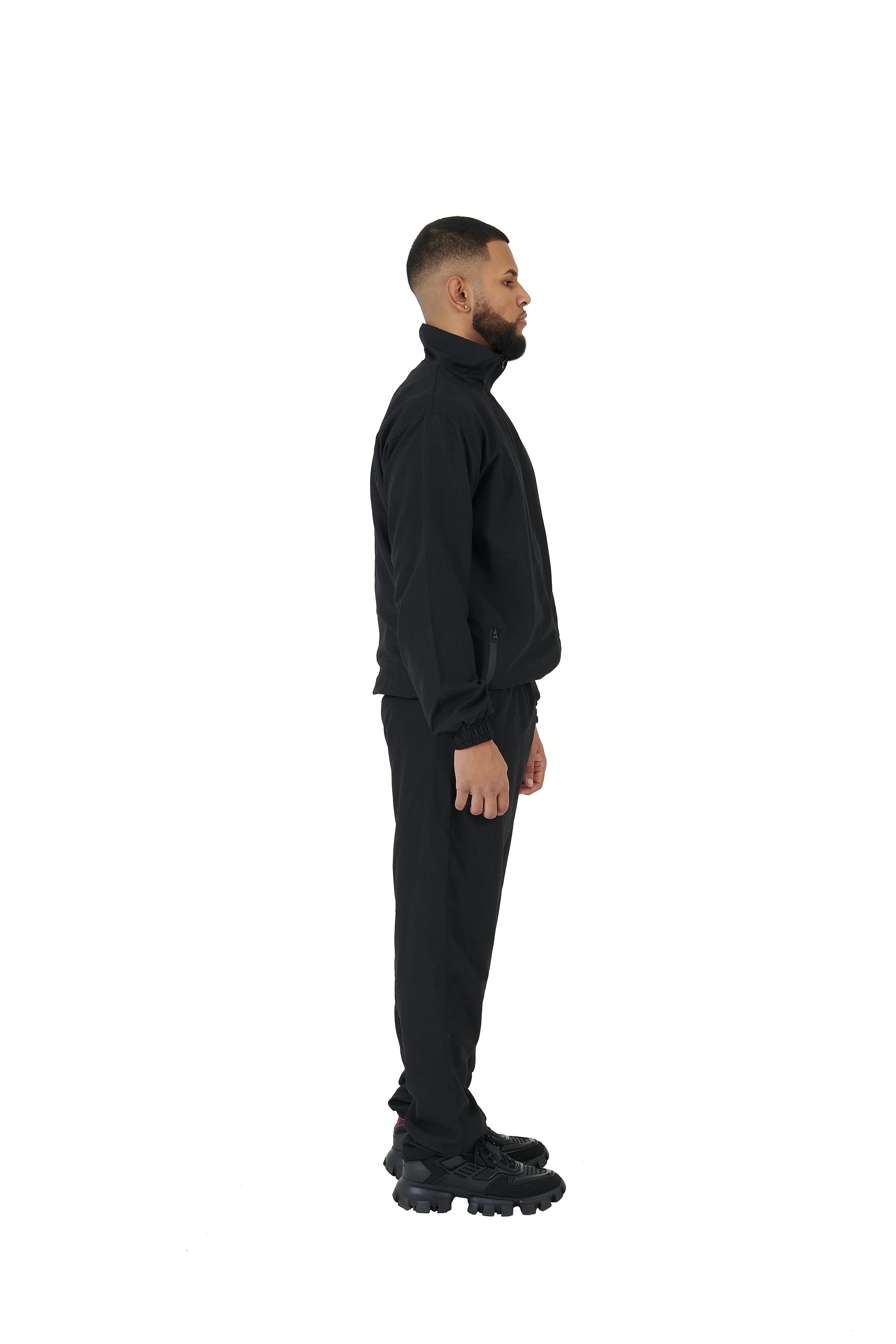 Oversized Nylon Joggers