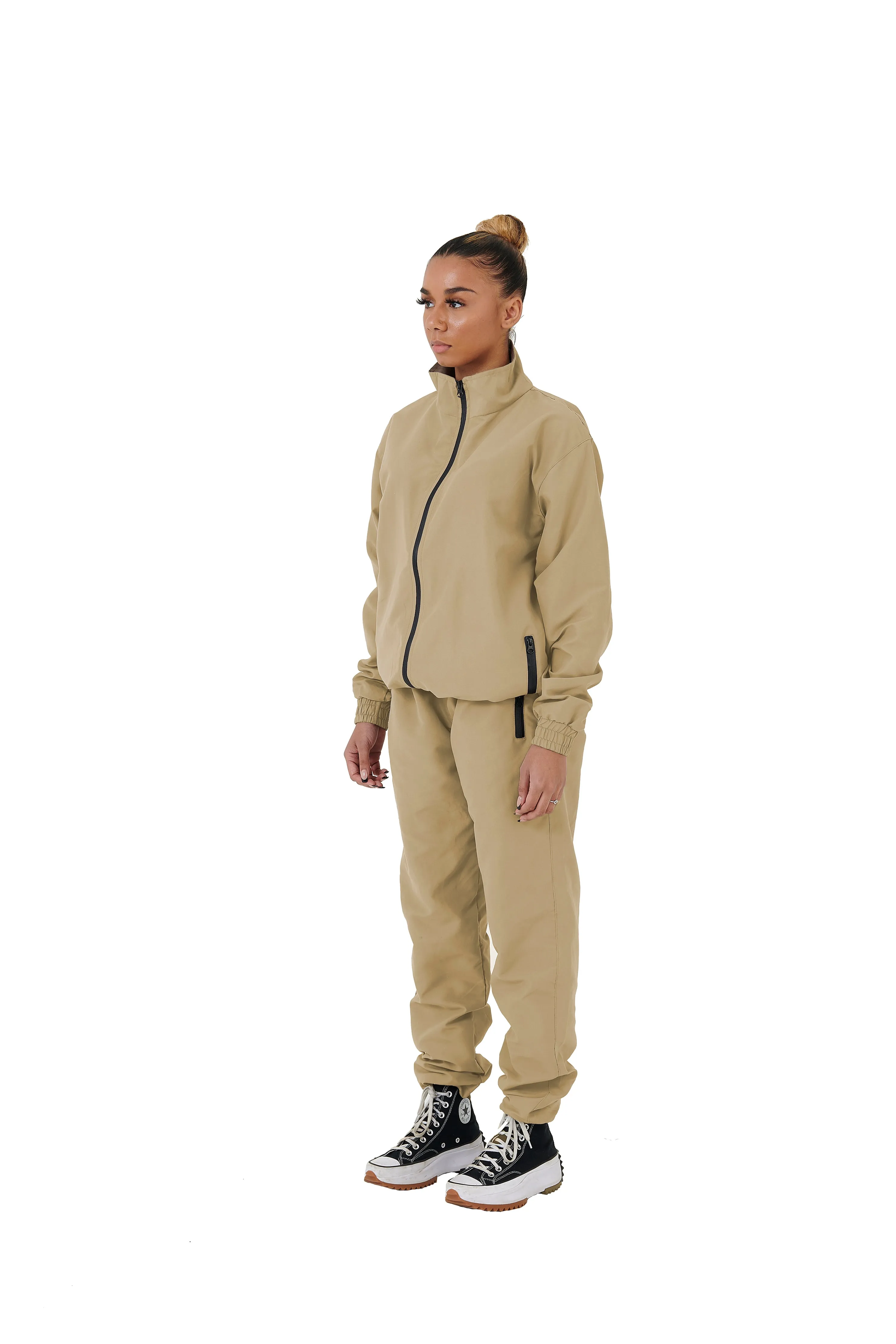 Oversized Nylon Joggers