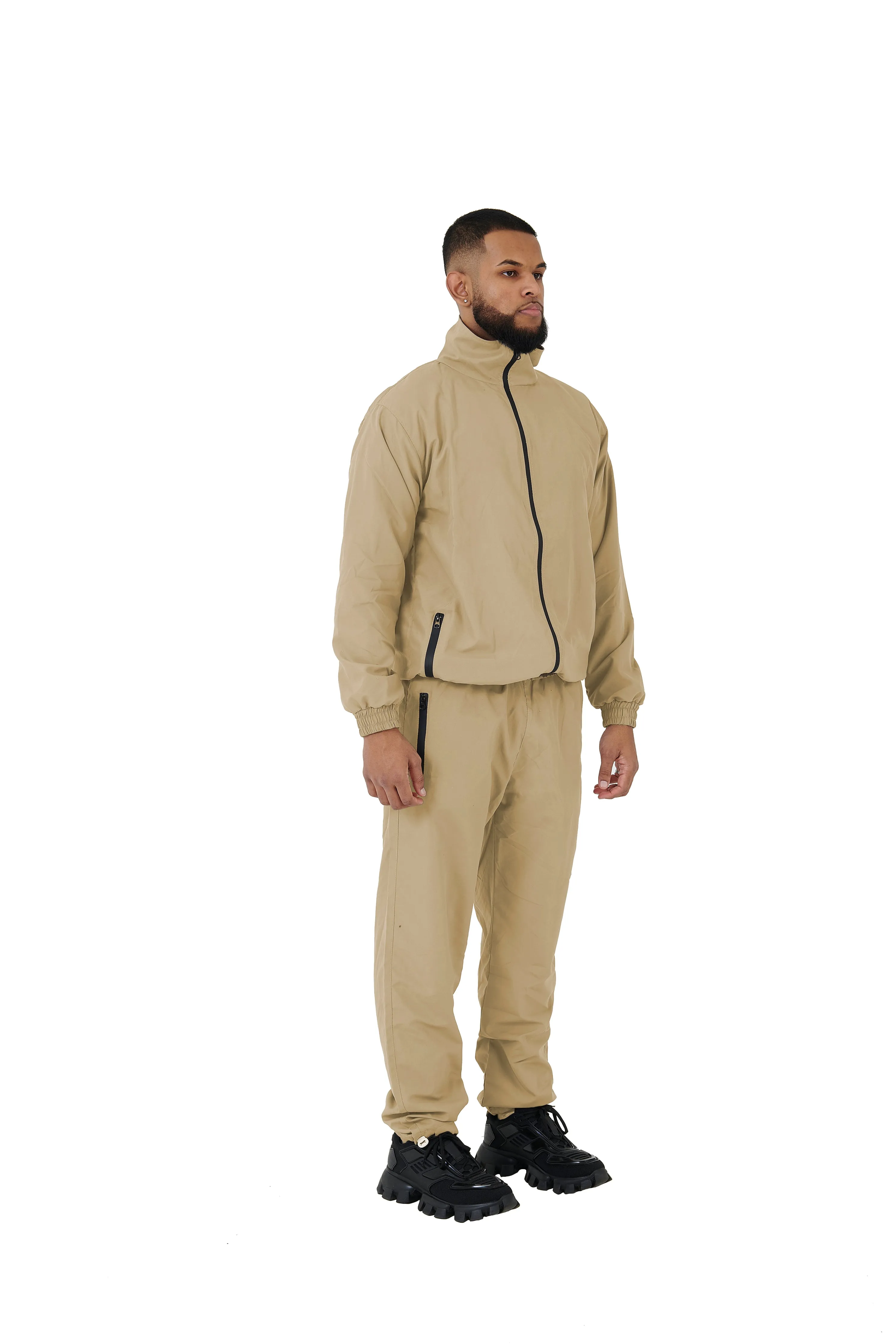 Oversized Nylon Joggers
