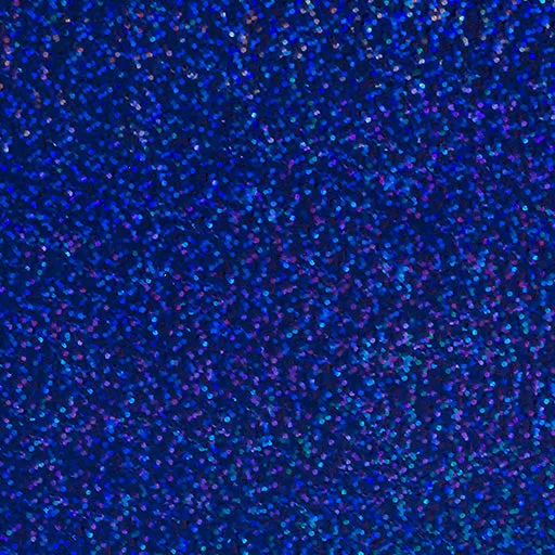 Siser Holographic Heat Transfer Vinyl 20" - Royal Blue