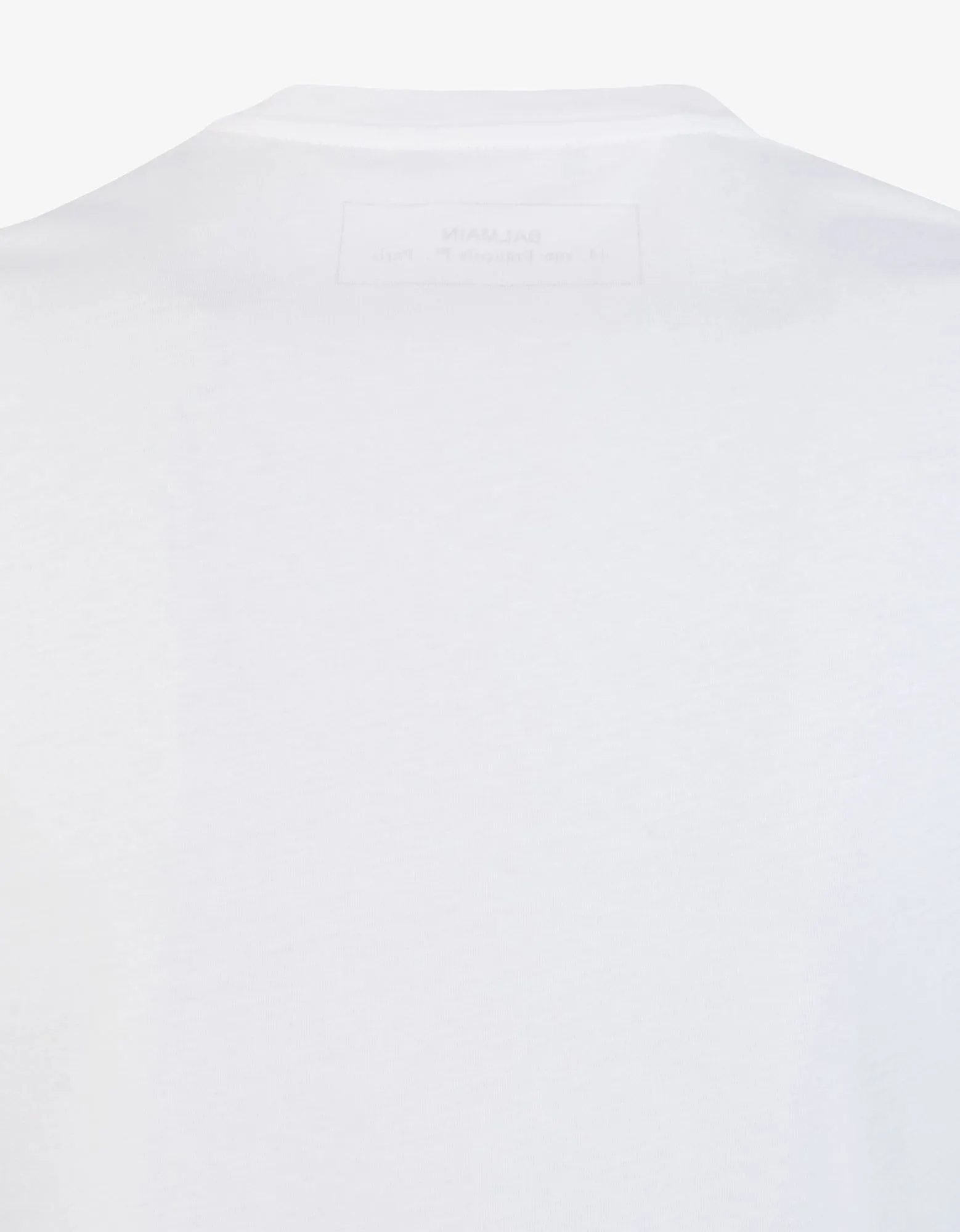 White Hologram Logo T-Shirt -
