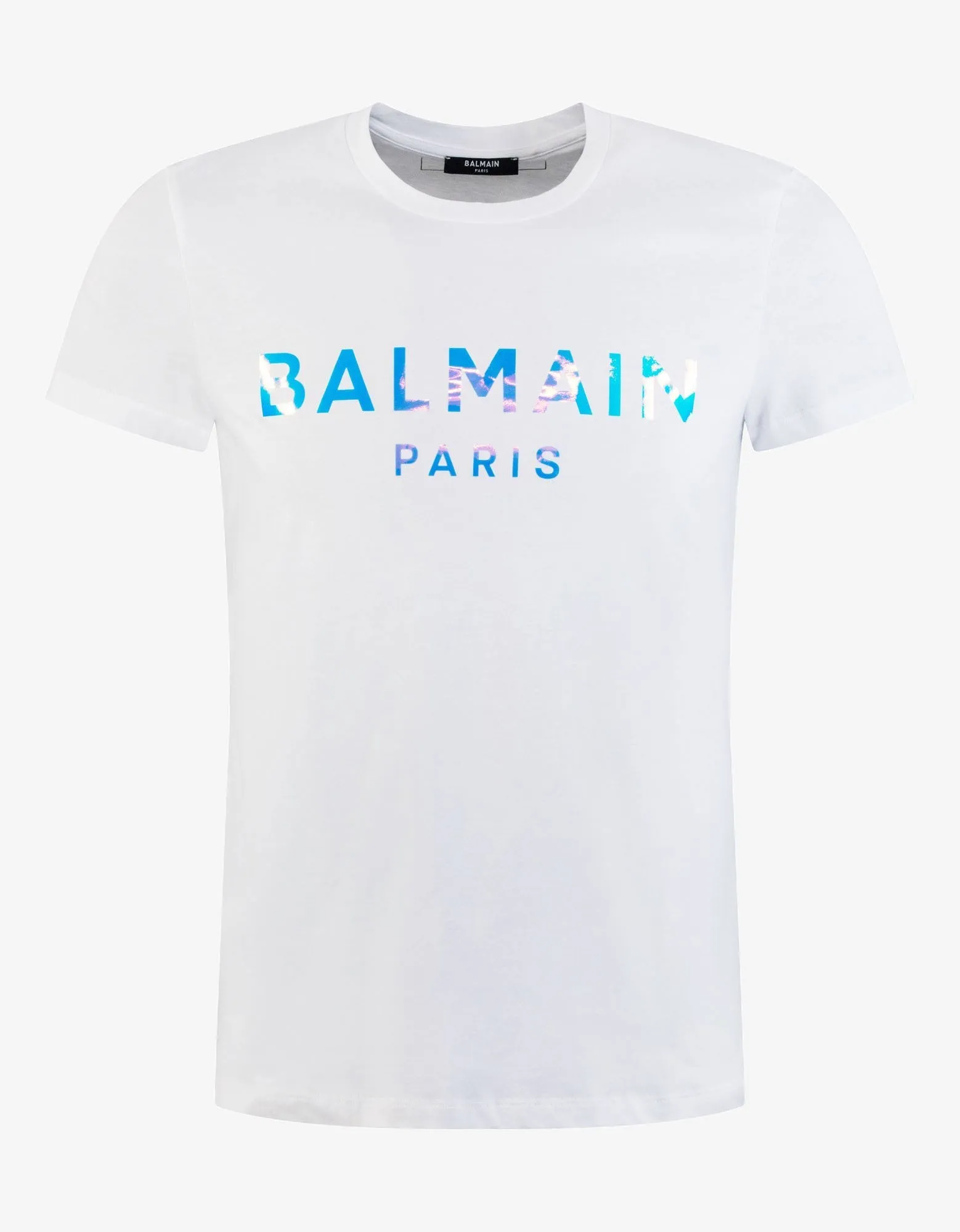 White Hologram Logo T-Shirt -